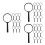 30Pcs Compact Handheld Magnifier 3X for Kids Science and Reading 5