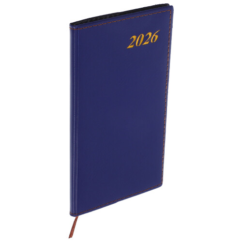5Pcs Small Diary Weekly Monthly Planner with Blue PVC Cover 2