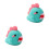 2Sets Easy DIY Wool Felting Kit Green Needle Felt Material for Crafts 8