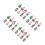 32Pcs Kids Christmas Clockwork Wind Up Toys Fun Gift Set 5