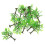 48Pcs Realistic Plastic Model Trees for Craft Diorama Landscape Green 1