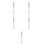 5Pcs Portable Round Head Silicone Lip Brush White Reusable Makeup Tool 10
