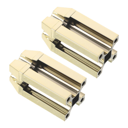 4Pcs Precision Slot Gold Eyebrow & Lip Pencil Sharpener Plastic Tool 1