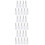 27Pcs Durable White Glass Spray Bottles Pump Design for Makeup Storage 9