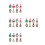 32Pcs Kids Christmas Clockwork Wind Up Toys Fun Gift Set 8