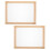 4Pcs Wood Herb Drying Rack Stackable Mesh Net for Home Use Light Brown 2