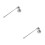 2Pcs Iron Candle Snuffer Extinguisher Silver with Long Handle for Home 9