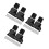 3Sets Retractable Safety Gate Repair Kit Black Plastic Durable for Car 9