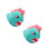 2Sets Easy DIY Wool Felting Kit Green Needle Felt Material for Crafts 9