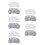 10Pcs Breathable Baby Lounge Chair Covers Microfiber Assorted Colors 3