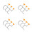 12Pcs Pasta Machine Holder Clips Clamp for Manual Noodle Maker 6