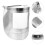 Silver Thermal Insulated Full Face Grinding Impact Shield 8