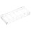 3Pcs Durable Clear Plastic Eyeshadow Palette Makeup Organizer Tray 1