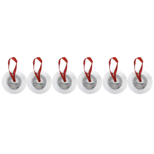 3Pairs Silver Finger Cymbals Mini Percussion Instruments for Music Use 2