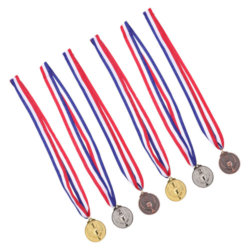 24St Kinder Medailles Set Met Decoratief Lint 1