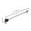 3Pcs Silver Pull-Out Closet Rod Organizer Rack for Wardrobe 2