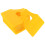 15Pcs Compact Plastic Car Vinyl Wrap Squeegees High Visibility Yellow 1