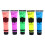 5Pcs Assorted Fluorescent Face Paint Safe Bodypaint Uv Reactive Colors 6
