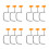 12Pcs Pasta Machine Holder Clips Clamp for Manual Noodle Maker 8