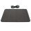 2Pcs Wireless Charging Mouse Pad for Computer PU Black Gaming Mat 1