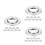 30Pcs Silver Fire Sprinkler Head Guards Stainless Steel for Home Use 4
