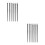 12Pcs Metal Double Hole Leatherworking Needles for Efficient Stitching 6