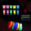 5Pcs Assorted Fluorescent Face Paint Safe Bodypaint Uv Reactive Colors 5
