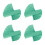 52Pcs Golf Grip Tape Strips Double Sided Light Green Rubber Adhesive 3