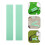 52Pcs Golf Grip Tape Strips Double Sided Light Green Rubber Adhesive 10