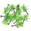 48Pcs Realistic Plastic Model Trees for Craft Diorama Landscape Green 2