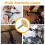 3Sets Titanium Bike Stem Upper Cover Golden Moisture-Proof Headset Cap 6
