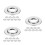 30Pcs Silver Fire Sprinkler Head Guards Stainless Steel for Home Use 8