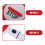 Portable LED Double-Sided Parking Sign Plastic Stop Signal Paddle 8
