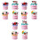 12Pcs Fake Sandwich Biscuit Models PVC Assorted Color Decorative Props 5