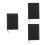 3Pcs Black Work Planner Notepad with Thick Paper for Daily Use 4