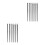 12Pcs Metal Double Hole Leatherworking Needles for Efficient Stitching 5