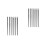 12Pcs Metal Double Hole Leatherworking Needles for Efficient Stitching 8