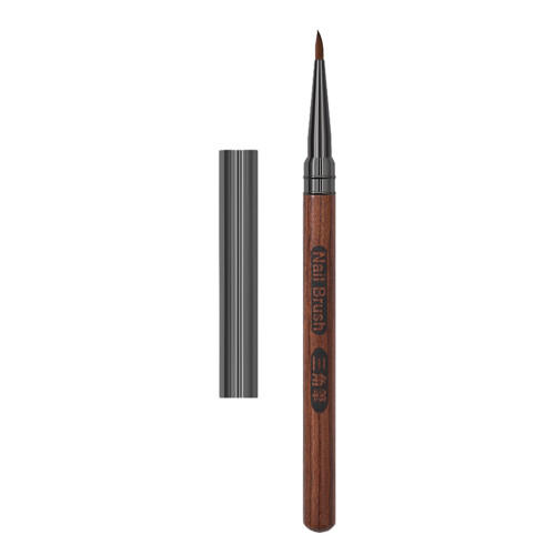 5Pcs Ergonomic Coffee Nail Art Pens Fine Liner and Embossing Tools