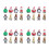 32Pcs Kids Christmas Clockwork Wind Up Toys Fun Gift Set 3