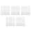 75Pcs White Tailor Marking Chalk Pencils Erasable Fabric Pens 4