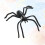 5Pcs Creative Black Spider Earrings Halloween Punk Ear Accessories 7