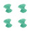 52Pcs Golf Grip Tape Strips Double Sided Light Green Rubber Adhesive 6