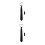 2St Blauwe Flitsende LED Stropdas Polyester Rave 8