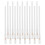 75Pcs White Tailor Marking Chalk Pencils Erasable Fabric Pens 2