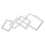 1Set Silver Carbon Steel Frame Metal Die for Precise Scrapbook Cutting 10