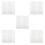 75Pcs White Tailor Marking Chalk Pencils Erasable Fabric Pens 8