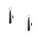 2St Blauwe Flitsende LED Stropdas Polyester Rave 6