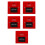 5Pcs Multi-Use Security Alarm Button for Fire Exit Release and Safety 9