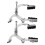 6Pcs Folding Bike Front Brake Caliper Silver Alloy Durable Clamp Set 1