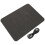 2Pcs Wireless Charging Mouse Pad for Computer PU Black Gaming Mat 2
